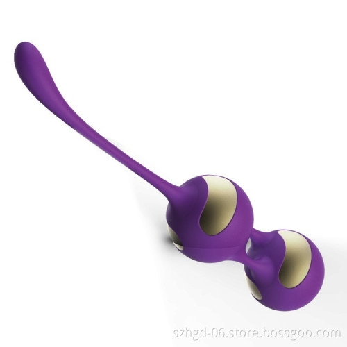 Women sex product top grade silicone koro ball kegel double vaginal tightening exercise balls